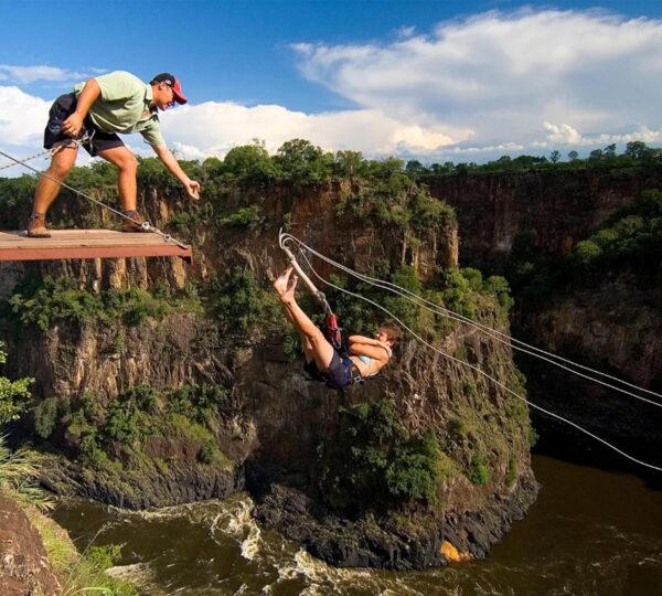 Gorge swing Victoria Falls